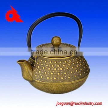 antique metal teapot