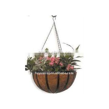 pvc coated hanging basket
