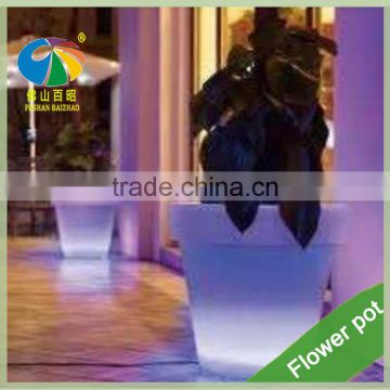 High Quality Illuminated Indoor LED Lights Vase Pot