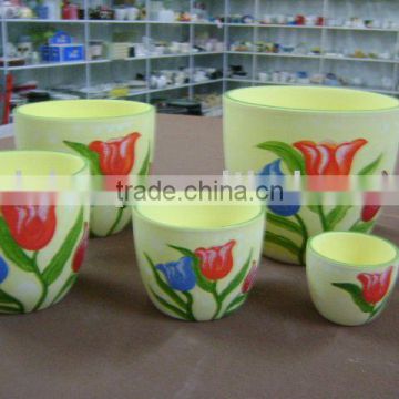 ceramic flower pot