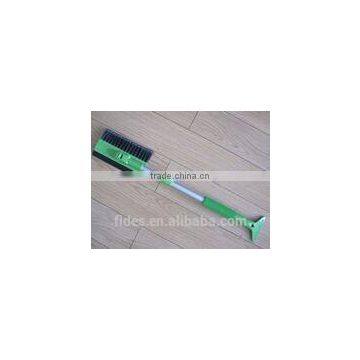 rubber squeegee snow brush with long handle
