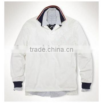 HOT ! sell 2012 New Fashion Man's long sleeve Polo T-Shirt