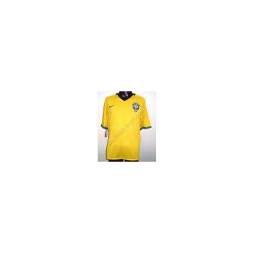 Brazil 08-10 home soccer jersey