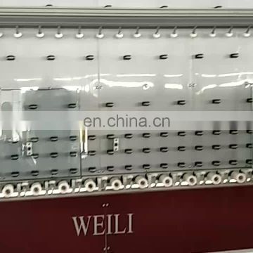 Automatic insulating glass production line for making insulating glass