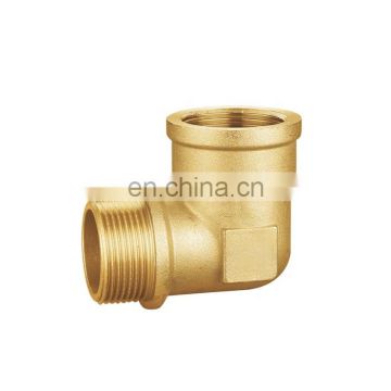 wholesale brass fitting female male threaded elbow