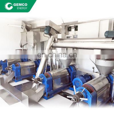Setup small linseed castor seed oil plant use latest screw oil extraction plant equipment