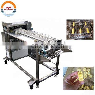 Automatic commercial sweet corn cutting slicing machine industrial fresh corns slice cutter slicer equipment price for sale