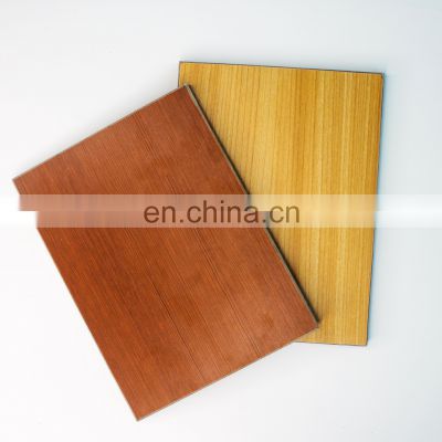 Dry Wall Panels Fireproof  Building Materials Wood Grain Roof Exterior Wall Cladding 9MM Thick Fiber Cement Board