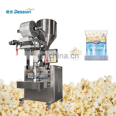 vertical sachet popcorn filling machine puffed rice packing machinery