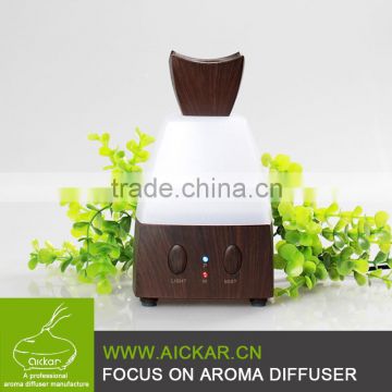 Aroma Essential Oil Diffuser Wood Grain Ultrasonic Cool Mist Humidifier for Office Home Bedroom Living Room Study Yoga Spa