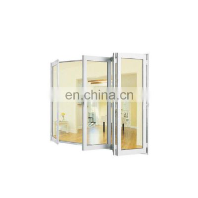 Aluminum Profile Glass Folding Sliding Door Price Folding Door Glass Door