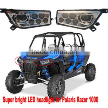 High Intensity Spot LED Headlight Fit For Polaris RZR XP1K RZR 1000 RZR900                        
                                                Quality Choice
