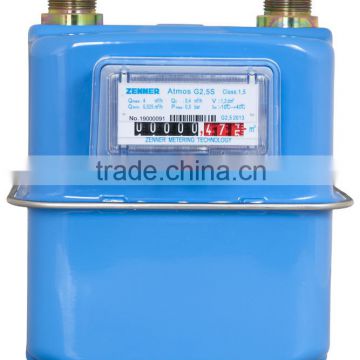 Diaphragm gas Meter EN1359 Certified
