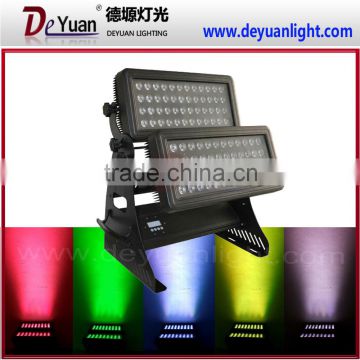 Factory price city color led 96*10W ip65 led wall washer light