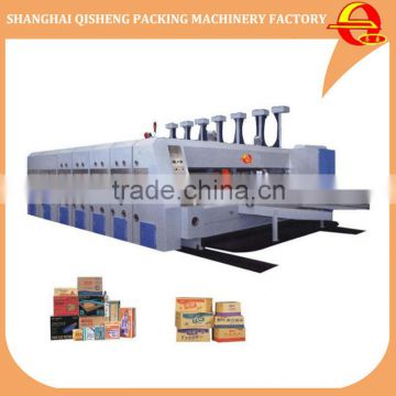 GYMK Automatic corrugated carton printing slotting and die cutting machine