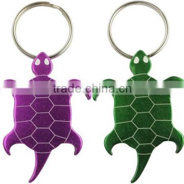 premium key chain alloy turtle bottle opener