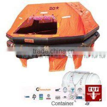 Solas standard custom inflatable life raft (EC certificate)