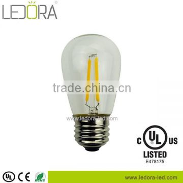 2016 hot product 2700k E26 4W 2W 120v dimmable filament led bulb S14                        
                                                                                Supplier's Choice