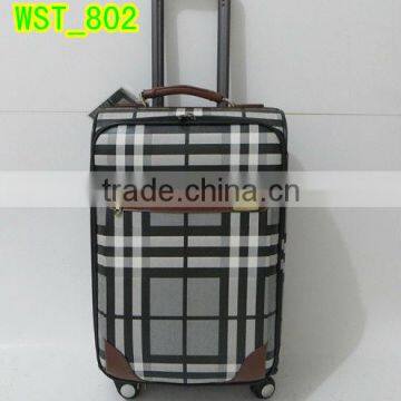 2013 top design cheap PU 4 pcs competitive trolley luggage