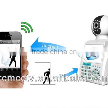 igh-tech Intelligent Wireleess Phone Remote Monitor P2P IP Camera,Wireless P2P camera