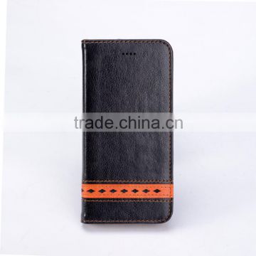 2016 Newest Hot Selling Leather Wallet Case for iphone 6 with One Card Slot