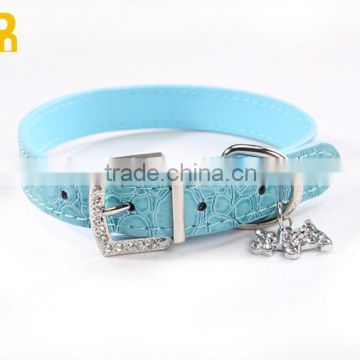 2014 hot sell rolled leather dog collar