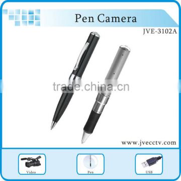 HOT! JVE-3102A business gift pen;business pen video camera;gift pen camera 8GB