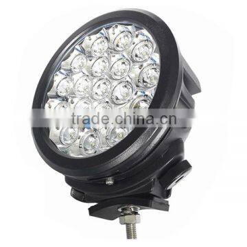 Auto parts of new product 2014 led truck spot light, offroad led lights 7" 90w led work light