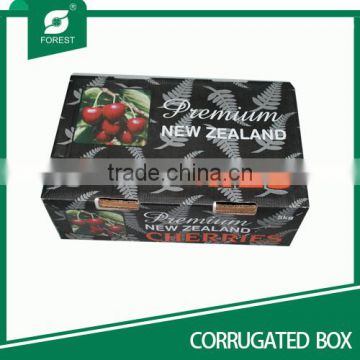 Fruit packaging box cherris cartons corrugated box