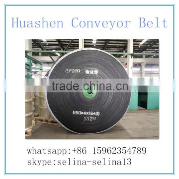 Huashen brand good quality suppliers made in China cement quarry industries bussiness EP 200 conveyor belt factory price