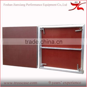 Simple type aluminum frame portable stage equipment