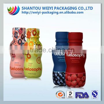 heat pvc shrink sleeve label for bottles