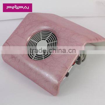 2016 good quality pink color electronic nail table dust collector