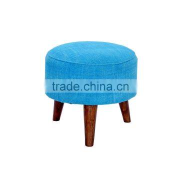 Natural Furnish Wooden Round Small Stool