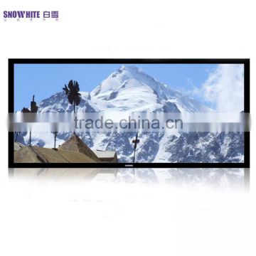 16:9 92" 3D soft fabric fixed frame screen for home theater