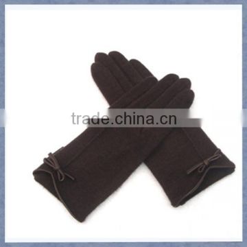 Promotinal Best Sale Women Cashmere Glove Wool Nylon Cashmere Glove