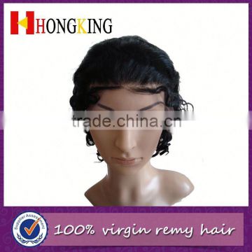 Fashionable Indian Human Hair Front Lace Wig Made In China