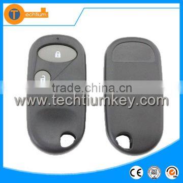 Wholesale price 2 button remote key shell without logo No blade cover key for Honda pilot crv