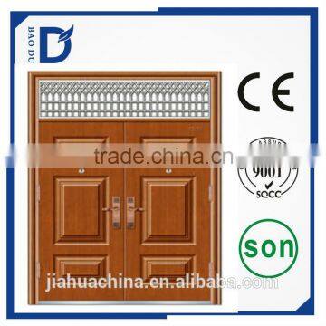 baodu factory manufacturer luxurious non-standard security doors in 2015