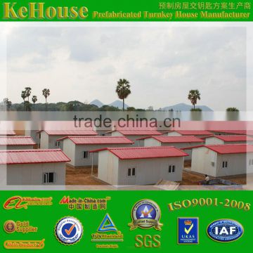 quick to built good insulated eps sandwich panel prefab concrete houses for sale