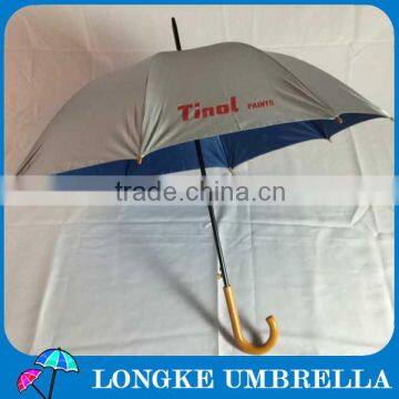 8 panels two colors auto open golf umbrella