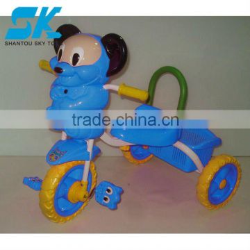 3 wheel children car pedal go kart Plastic pushing baby car stroller