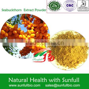 pure Seabuckthorn extract 10% 20% flavonoids