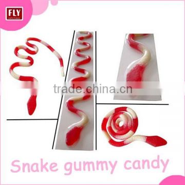 Health Food Custom Snake Shape Gummy Candy