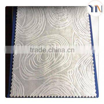 100% polyester soft suede embossed blackout fabric for hotel curtain 100% shading Hangzhou manufacturer