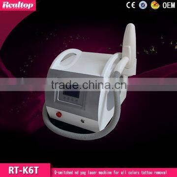 Tattoo Removal Laser Machine World Hot Sale Portable Normal Nd Permanent Tattoo Removal Yag Q-switch Laser Esthetics Equipment Tattoo Removal Laser Machine China Laser