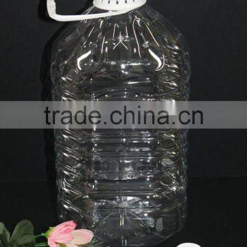 Botol plastik PET 5KG untuk minyak masak kelapa sawit. Botol plastik minyak masak buatan Malaysia