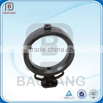 high quality cnc machining part cast iron butterfly valve body