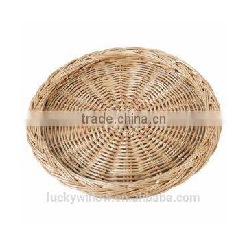 cheap round wicker tray for bread