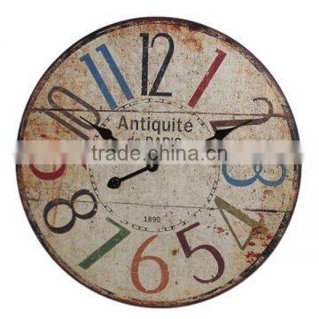 2014 New MDF wall clock